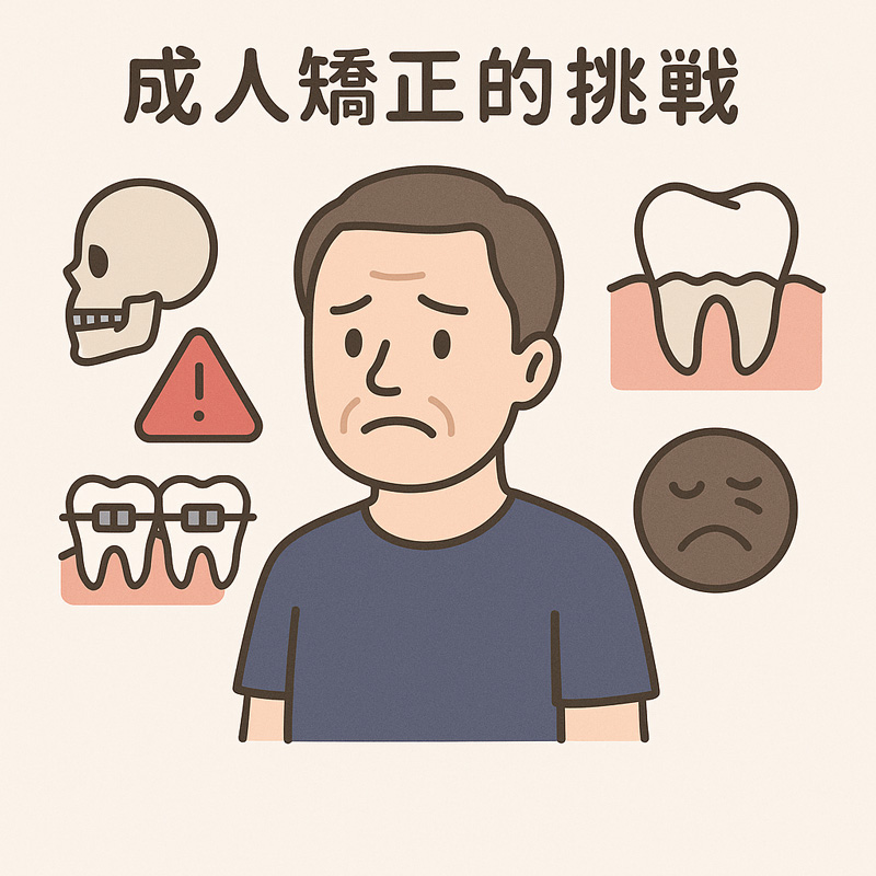 成人矯正的挑戰