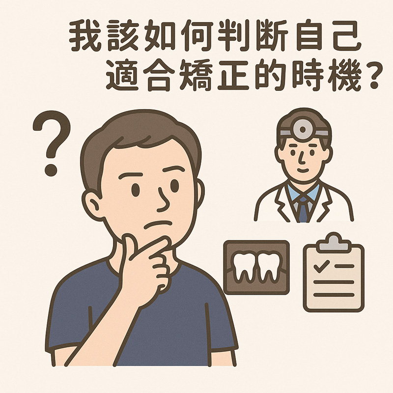我該如何判斷自己適合矯正的時機